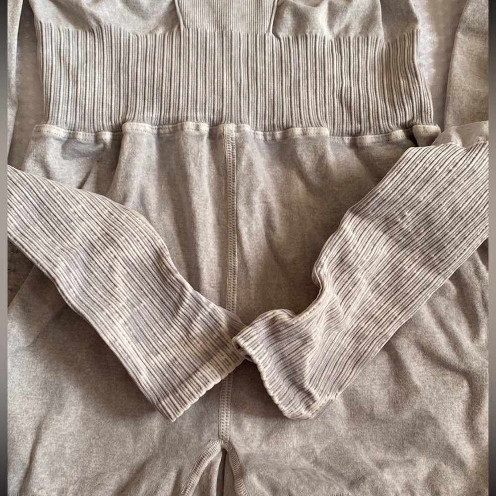 Free People Good Karma Long Sleeve Runsie XS/S NWOT - Picture 6 of 11